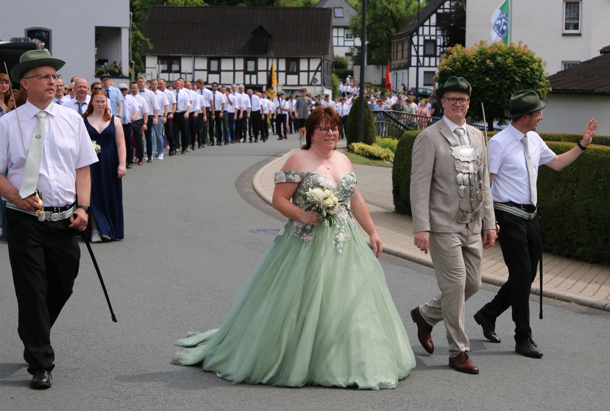 Schützenkönigspaar Stefan und Petra Schmitt-Degenhardt