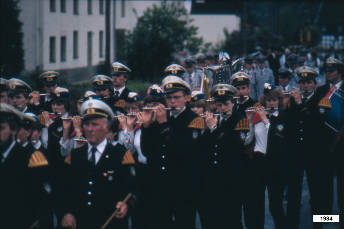 Tambourkorps Serkenrode 1984, Fotograf unbekannt (privat)