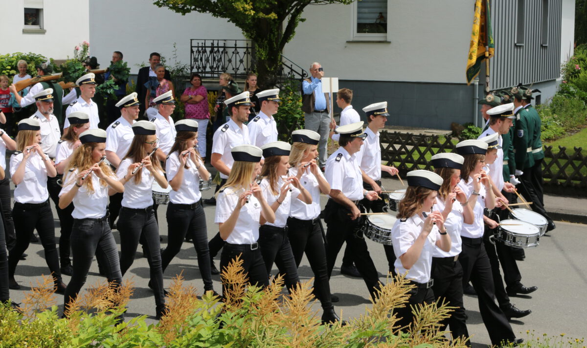 Tambourkorps Serkenrode Schützenfest Jubiläum 2018
(Foto: Reni Hahn)